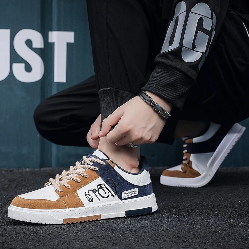 Men Sneaker, Male Casual, Sneakers Breathable Men's Flat Walking Shoe for Men Sneakers