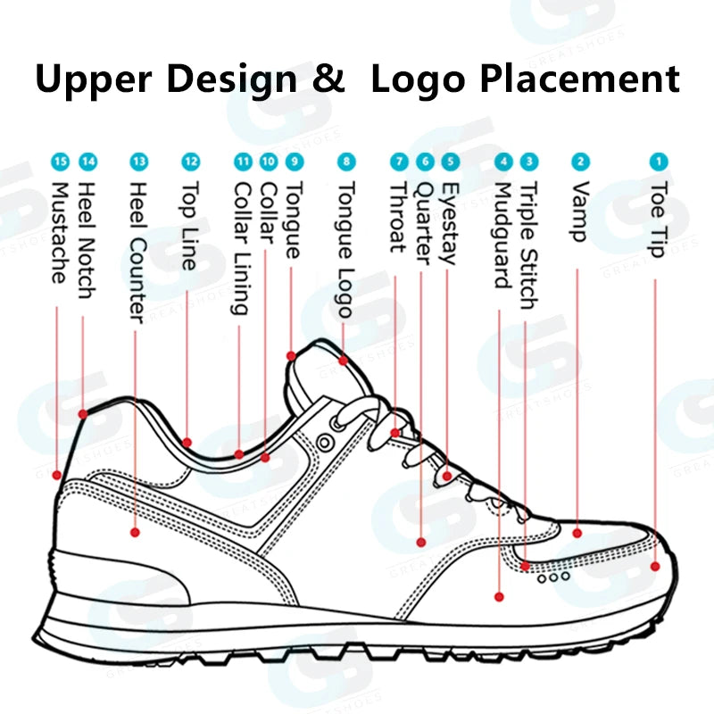 Greatslides Men'S High Quality Sneakers